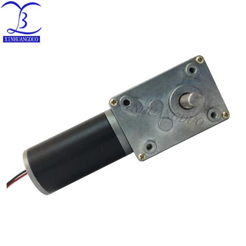 

31ZY Worm Gear Motor 24v volt Dc Micro Reversed Motor High Torque Robot Electric Motor D Shaft RC car boat model robot vehicle