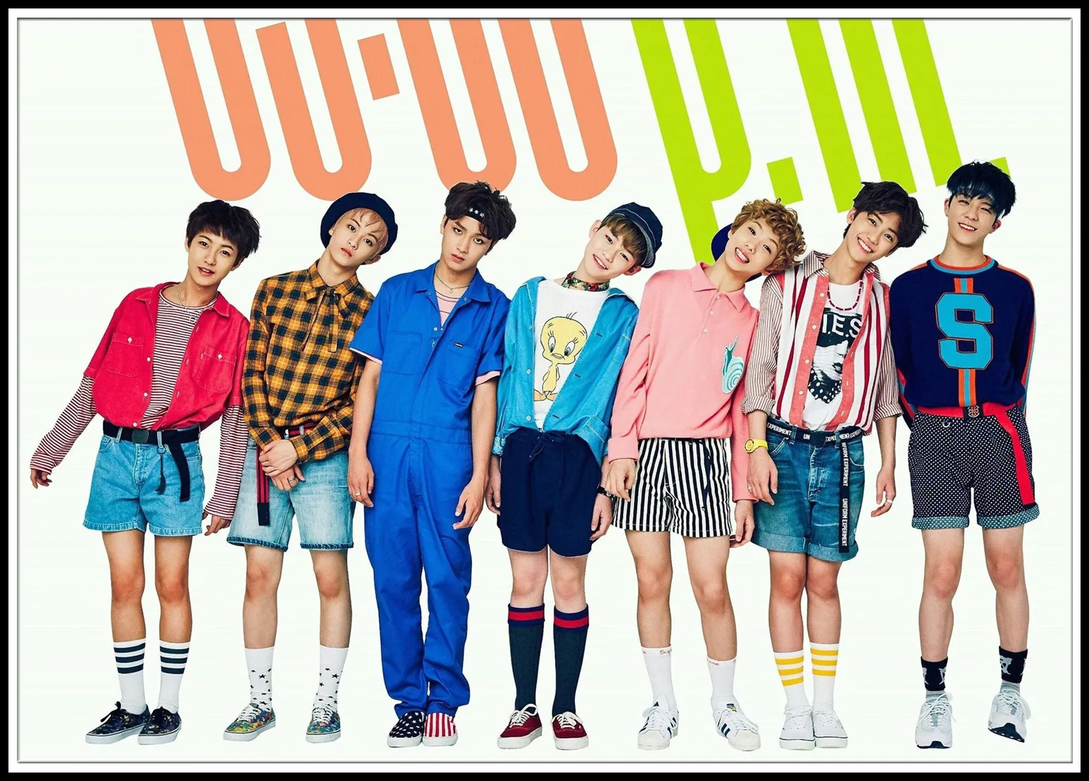 NCT 2018 корейские зеркальные настенные наклейки с прозрачным изображением