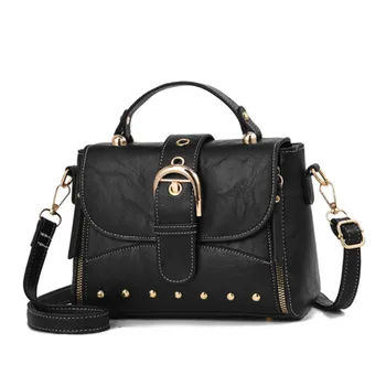 

2019 Fashion Women Bag Leather Handbags PU Shoulder Bag Small Flap Crossbody Bags for Women Messenger Bags