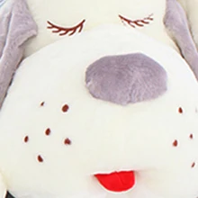Large Stuffed Plush Animals Sleeping Dog Doll Cute Pillow Juguetes Perro Birthday Gift Almofadas Toys For