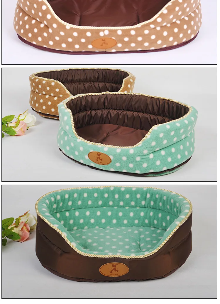 Big Size Extra Large Dog Bed House Sofa Two Sides Convertible All Seasons Kennel Soft Fleece Pet Dog Cat Warm Bed S M L On Sale (6)