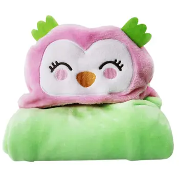 

Newborn Infant Baby Soft Hooded Blanket Bath Towel Kids Animal Pattern Bathrobe