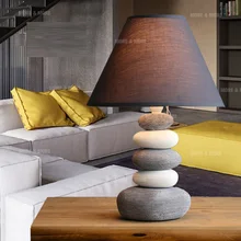 Настольные лампы, настольная лампа в скандинавском стиле, прикроватная тумбочка для спальни, креативная, из американской керамики, простая, современная, модная, милая, теплая прикроватная лампа FG321 LU1019