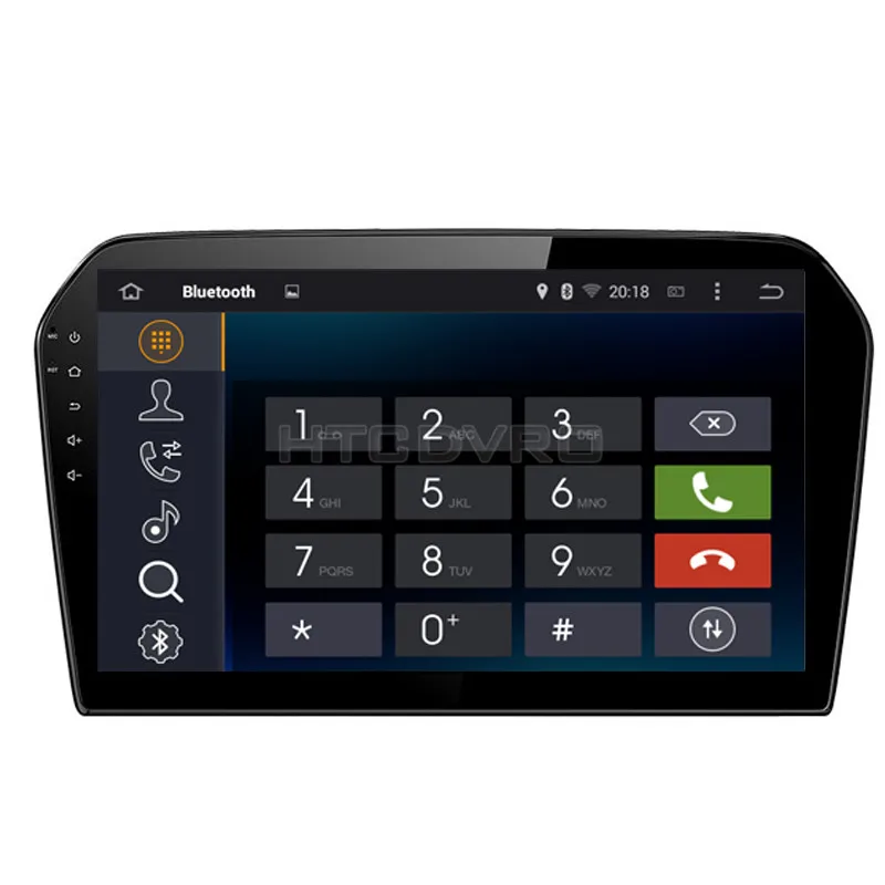 Discount YMODVHT 10.1inch Octa Core 4GB+32GB Android 9.0 Car DVD Player for VW Jetta 2013- Radio Stereo GPS Navigation 4