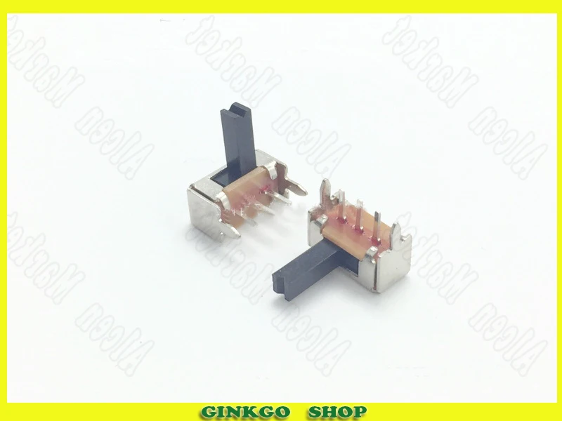 200pcs/lot Toggle Switch SK12D07 Horizontal Type Small Toggle Switch