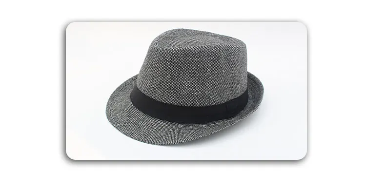 Unisex Wool Fedora Hat Fedora hats for men women fedora felt hat  (3)