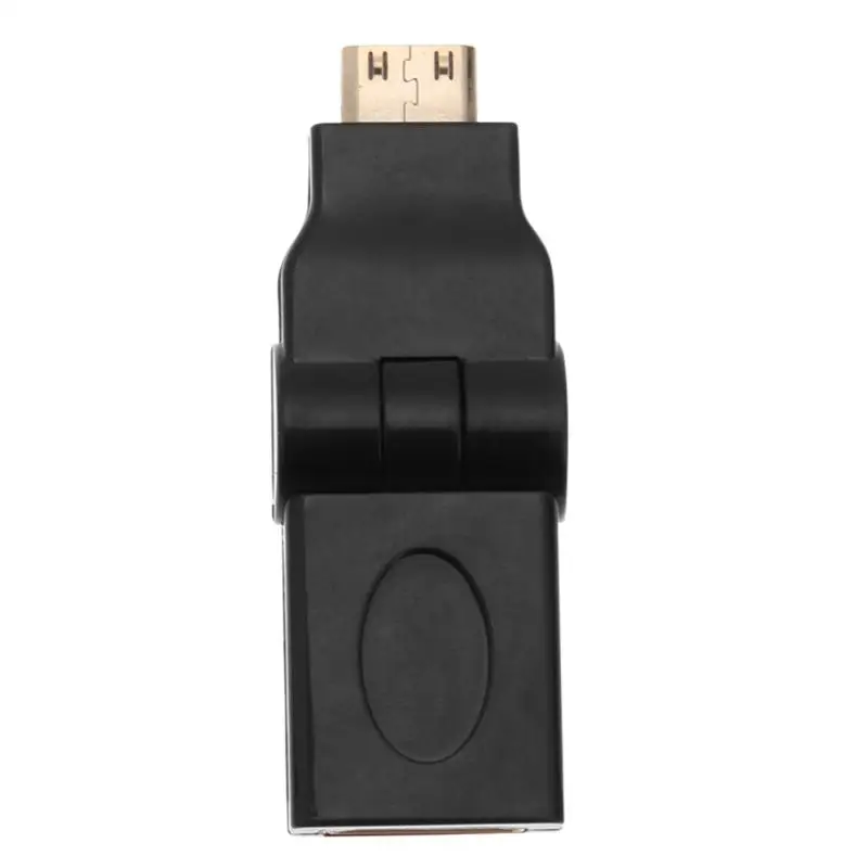 90 180 градусов мини HDMI Мужской к HDMI Женский адаптер соединитель для удлинителя