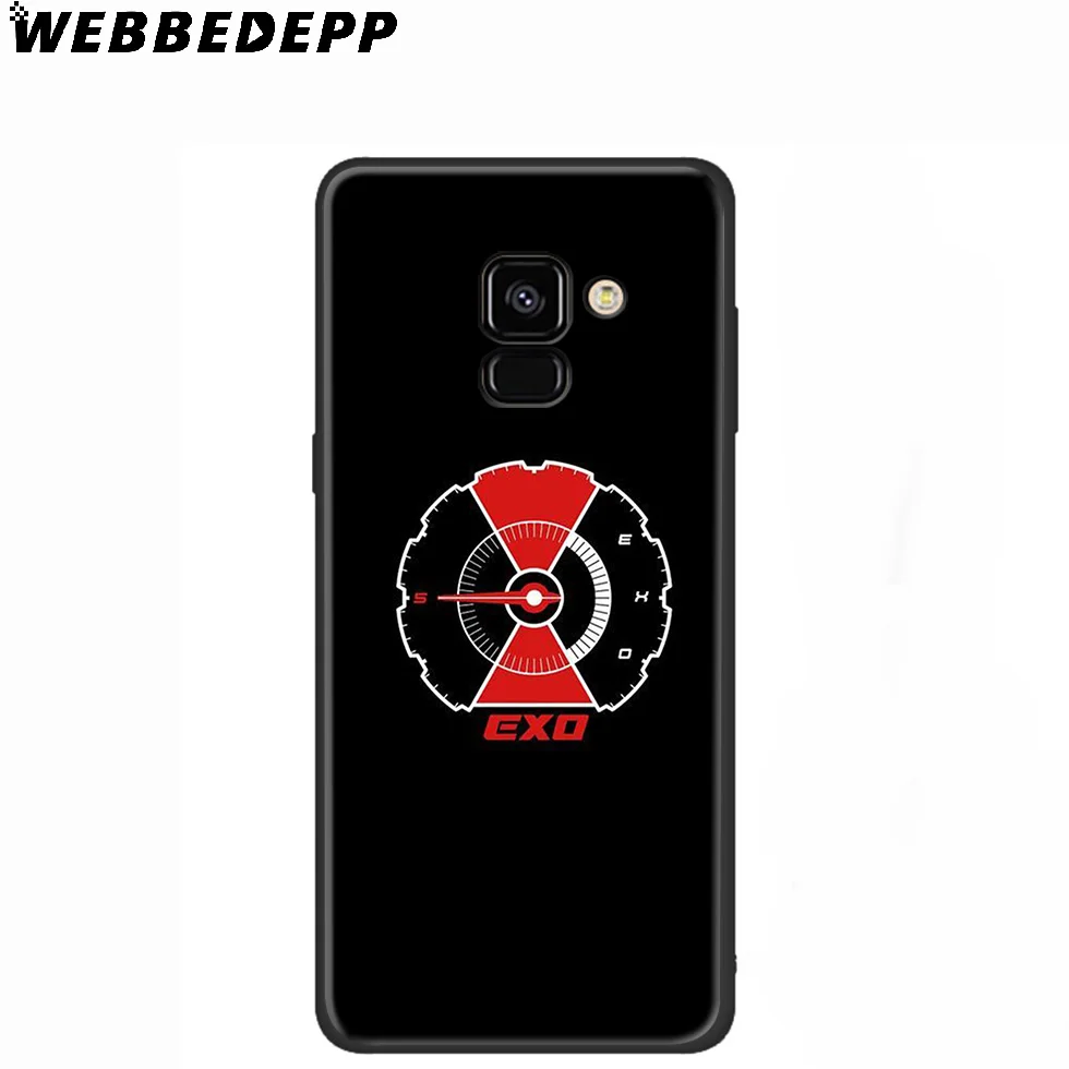 WEBBEDEPP Exo диапазонах K поп силиконовый чехол для samsung Galaxy A3 A5 A6 A7 A8 A9 A10 A20 A30 A40 A50 A70 M10 M20 M30