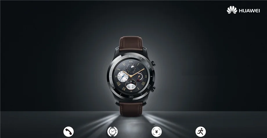 Зарядное устройство для часов HUAWEI Watch 2 Pro Smart Watch Поддержка LTE 4G Телефонный Звонок трекер-сна для сердечного ритма eSIM для iOS и Android IP68 Водонепроницаемый NFC gps