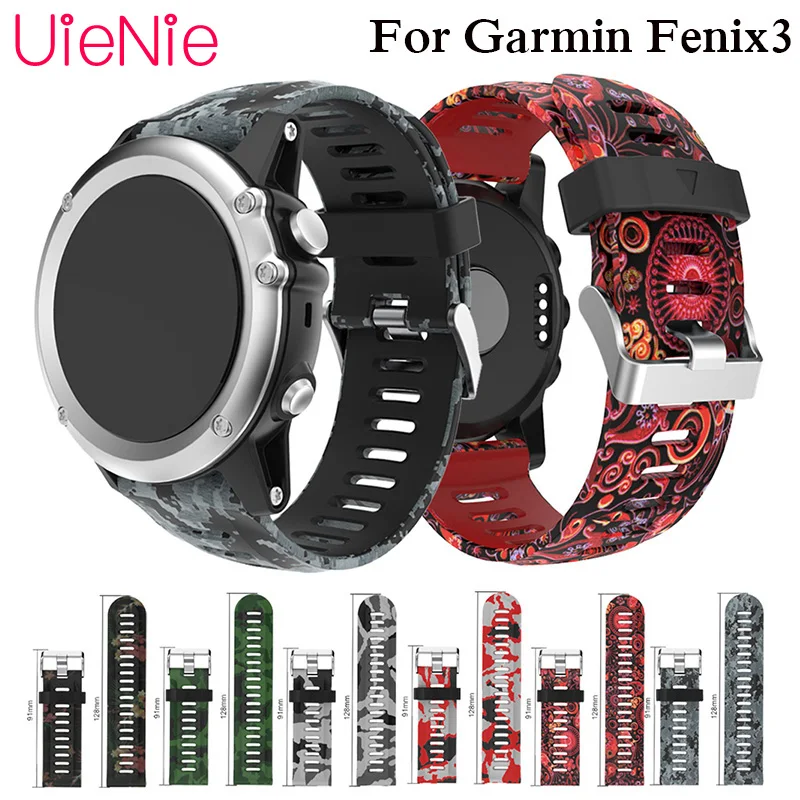 

Replacement Silicone Bracelet Fit Fashion Bracelet for Garmin Fenix 3 3 HR Quick Release Running Sport Strap Watch Strap Band