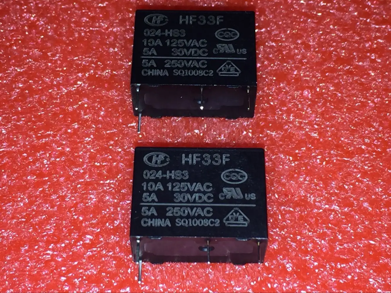 Реле 10 шт./лот HF33F-024-HS3 JZC-33F-024-HS3 JZC-33F 024-HS3 10A 4PIN