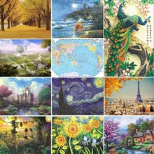 1000 шт. всемирно известного здания пейзаж бумаги Пазлы для взрослых DIY достопримечательностей пазл игрушки