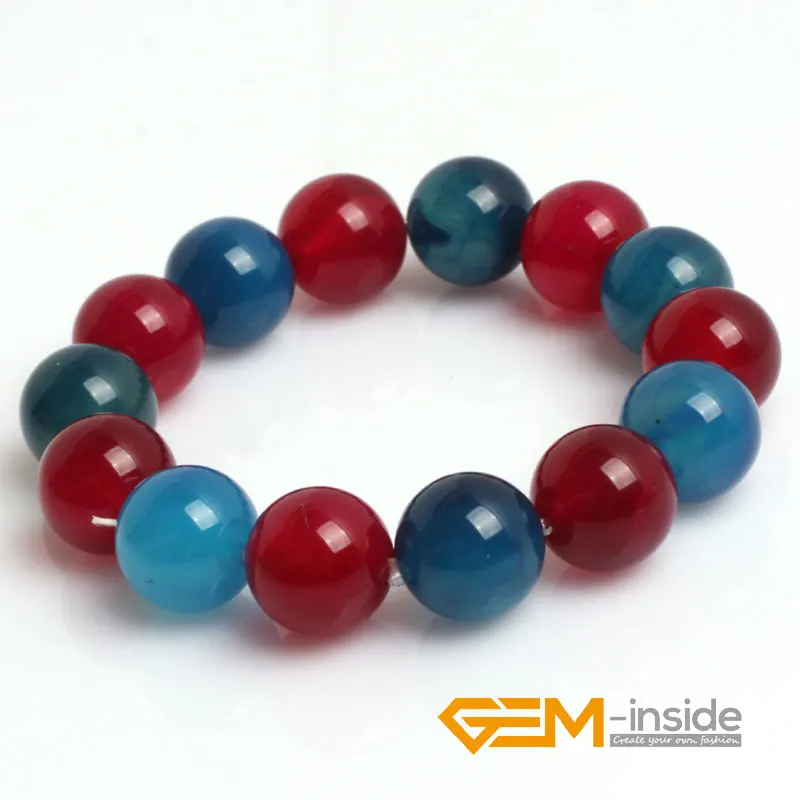 

Mixed Color Carnelia n Beads Bracelet: 8mm To 16mm Natural Stone Bracelet DIY Jewelry Bracelet For Woman For Gift Free Shipping