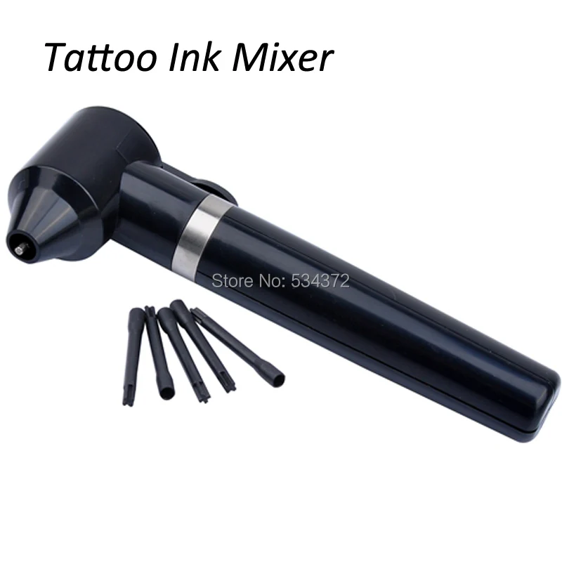 

1 Pcs Electric Tattoo Ink Mixer Pigment Agitator Tattoo with 5PCS Sticks Machine Supply Tool Body Art Tattoo Accesories