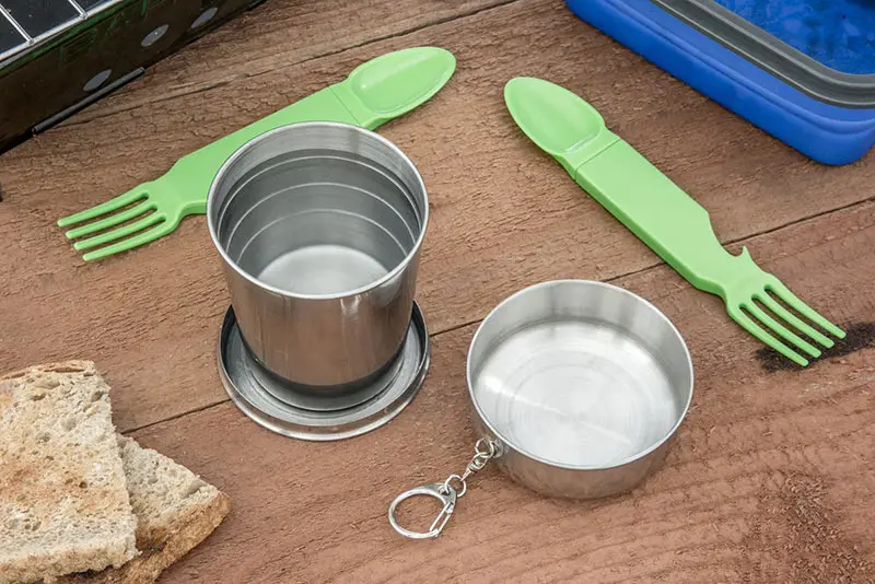 Mini Stainless Steel Portable Outdoor Travel Camping Folding Collapsible Cup Telescopic Mug With Keychain 75Ml 150Ml 240Ml (22)