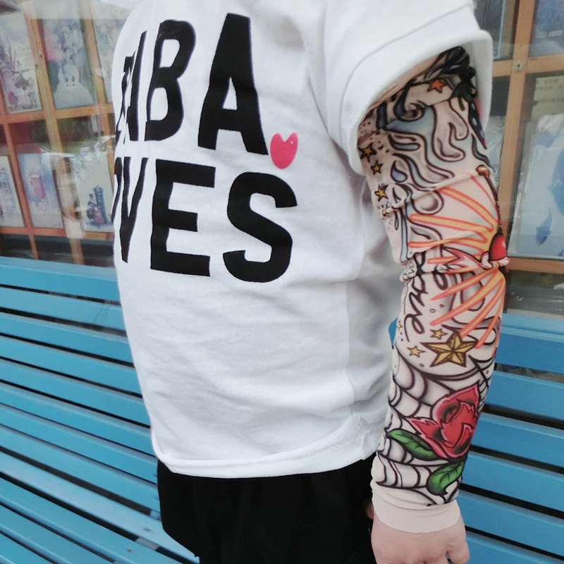 500 шт. Детские тату рукава|kids tattoo sleeve|arm sleevetattoo sleeves kids |