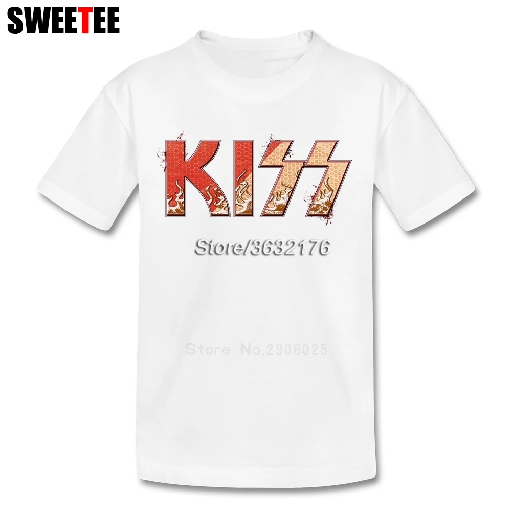 

Rock Band Kiss Boy Girl T Shirt Baby Tees 2018 Infant Cotton Tshirt O Neck Kid children's T-shirt For Toddler