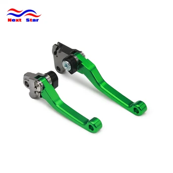 

Motocross Pit Bike Pitbike Pivot Brake Clutch Lever For KAWASAKI KLX450R KLX 450R 2008 2009 08 09 Motorcycle