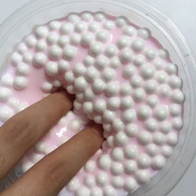 Безопасная пушистая струйка слизи Снежная грязь Ароматизированная снятие стресса шпатлевка мягкая хлопковая грязевая игрушка без буры шлама волшебная игрушка DIY