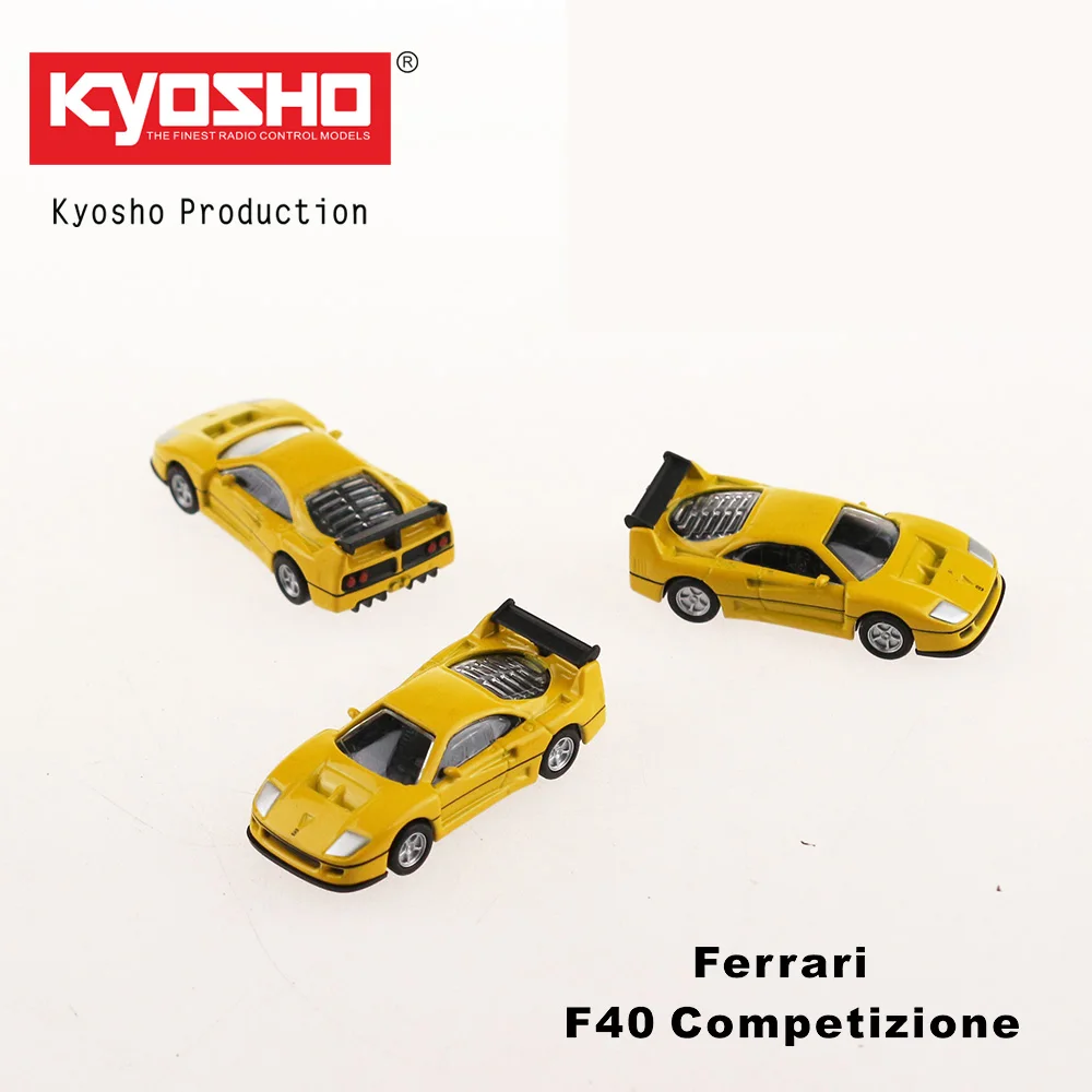 1:100 с дистанционным управлением Kyosho капсулы игрушки литой F40 Competizione колеса автомобиля игрушки официальный Стикеры 6 комплектов 12 видов стилей And3Random