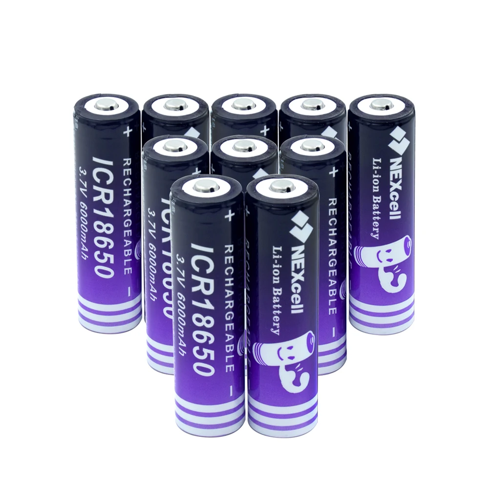 18650 литиевая батарея Li Po 6000 mAh 3 7 V высокоразрядные высокотоковые аккумуляторные