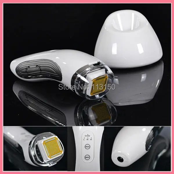 

Free shipping Mini Portable Thermage Skin Tightening Anti-aging Dot Matrix RF Radio Frequency Lifting Device