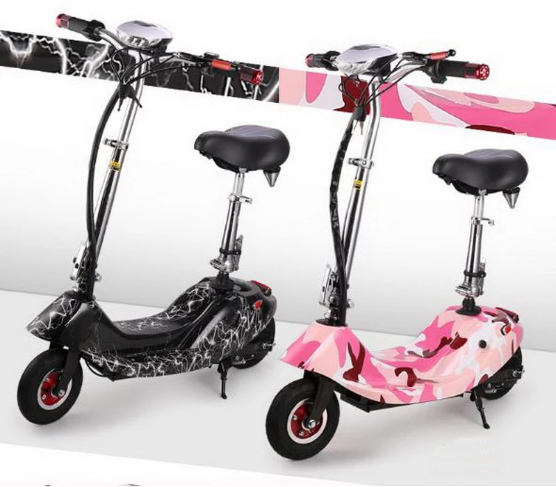 Best 261022/Electric scooter / mini electric car / portable small battery car / folding electric bicycle/Stainless steel pedal 10