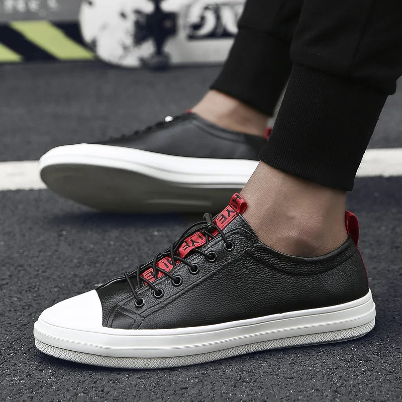 Pequenos Macios Lace Respirável Preto Nova Moda Tênis Mens Mocassins Skate Brancos De Sapatos white Homens Chegada Formadores Black up xHO0zIqw
