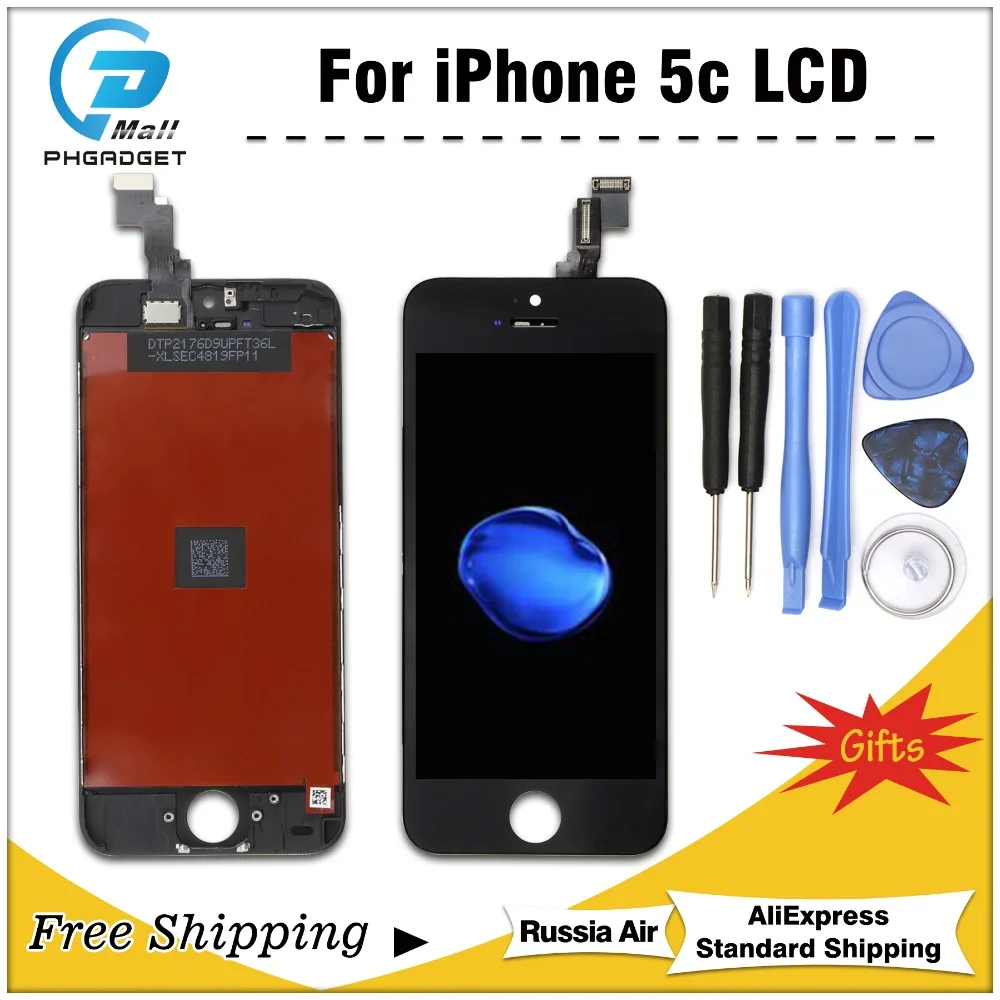 

1PCS AAA High Quality Touch Screen LCD For iPhone 5C Display Digitizer Assembly Replacement