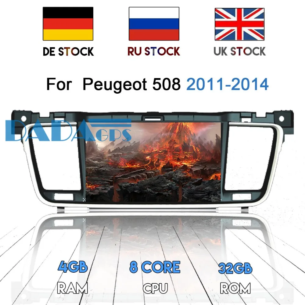 Excellent Android 8.0 7.1 Car Radio Stereo GPS Navigation for PEUGEOT 508 2011 2012 2013 2014 2015 Car DVD Player Video Multimedia Audio 0 Excellent Android 8.0 7.1 Car Radio Stereo GPS Navigation for PEUGEOT 508 2011 2012 2013 2014 2015 Car DVD Player Video Multimedia Audio 0
