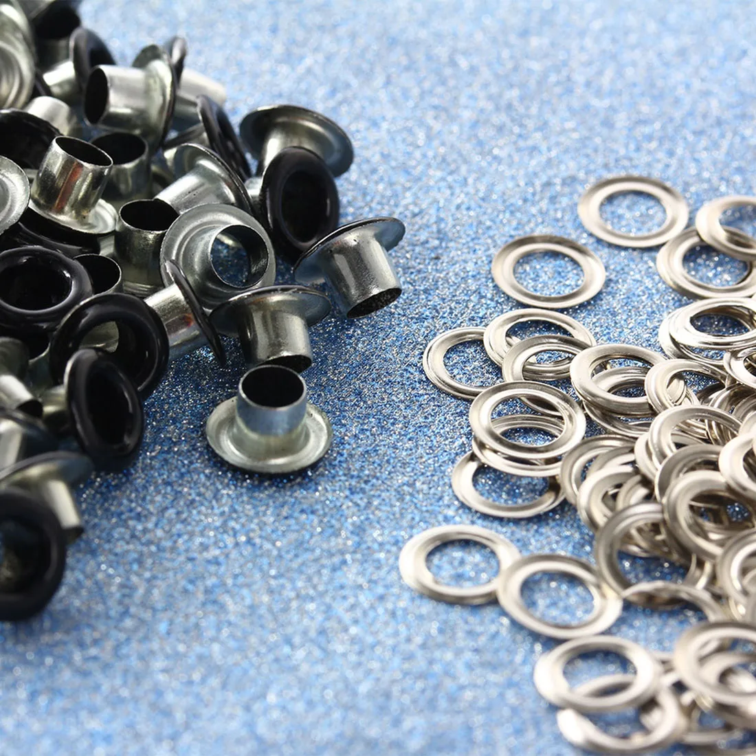 

Useful 100pcs Metal For Clothes Eyelets Scrapbooking Stamping Card Making Round Mixed Sewing Accessories 4mm