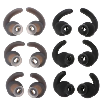 

3 Pairs Silicone Ear Tip Earbud Replacement ForJBL Synchros Reflect BT Mini BT Sports In-Ear Bluetooth Headphones