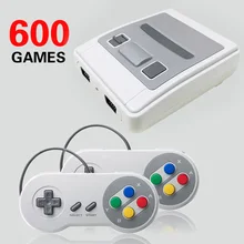 FKISSME Ретро Классический портативный Семейный Мини ТВ Видео игровая консоль плеер 8 бит игры Поддержка AV Out встроенный 600 классические игры