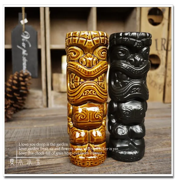 

Giant Druid Popular American Collection Bar Furnishing Articles Tiki Cup Home Decoration Ceramic Cocktail Mug Creative Cup