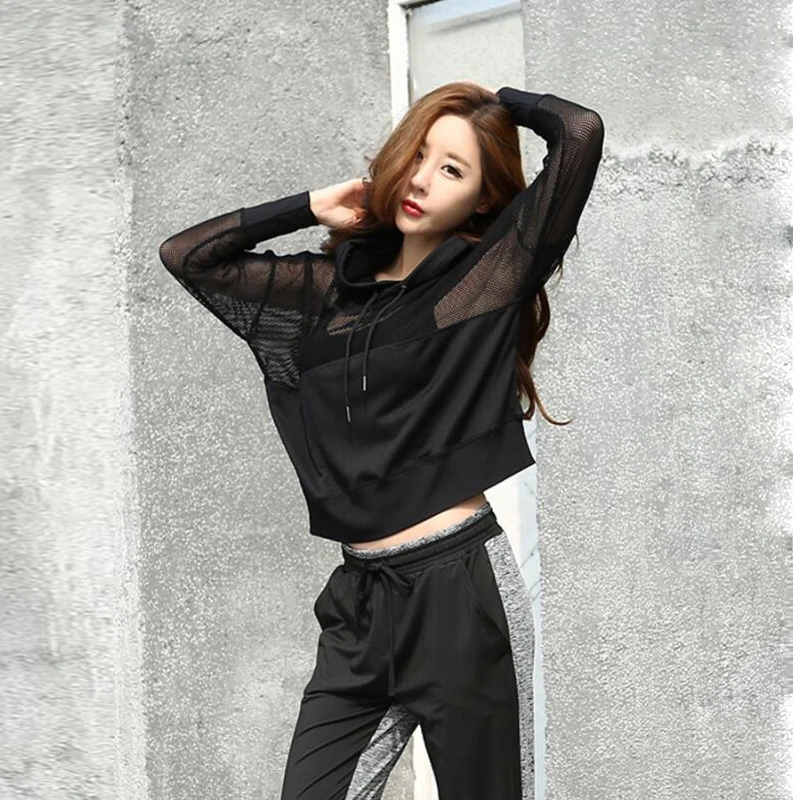 plus size mesh hoodie