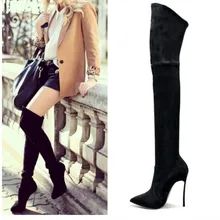 2016 women thigh high boots over the knee boots for women fashion high heels winter and