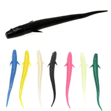 50pcs/lot Multicolor Smelly Earthworm Soft Lure 7cm 1g Worms Soft Bait Carp Fishing Lure Artificial Bait Soft Fishing Lure 50pcs lot 2cm lures soft bait 9 colors fishing lure soft fishing baits silicone bait worms fishing lure with hot lc004