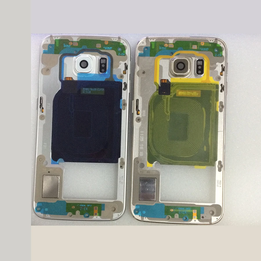 Средняя рамка для Samsung Galaxy S6 Edge G925 передняя средняя Корпус Шасси и задняя камера