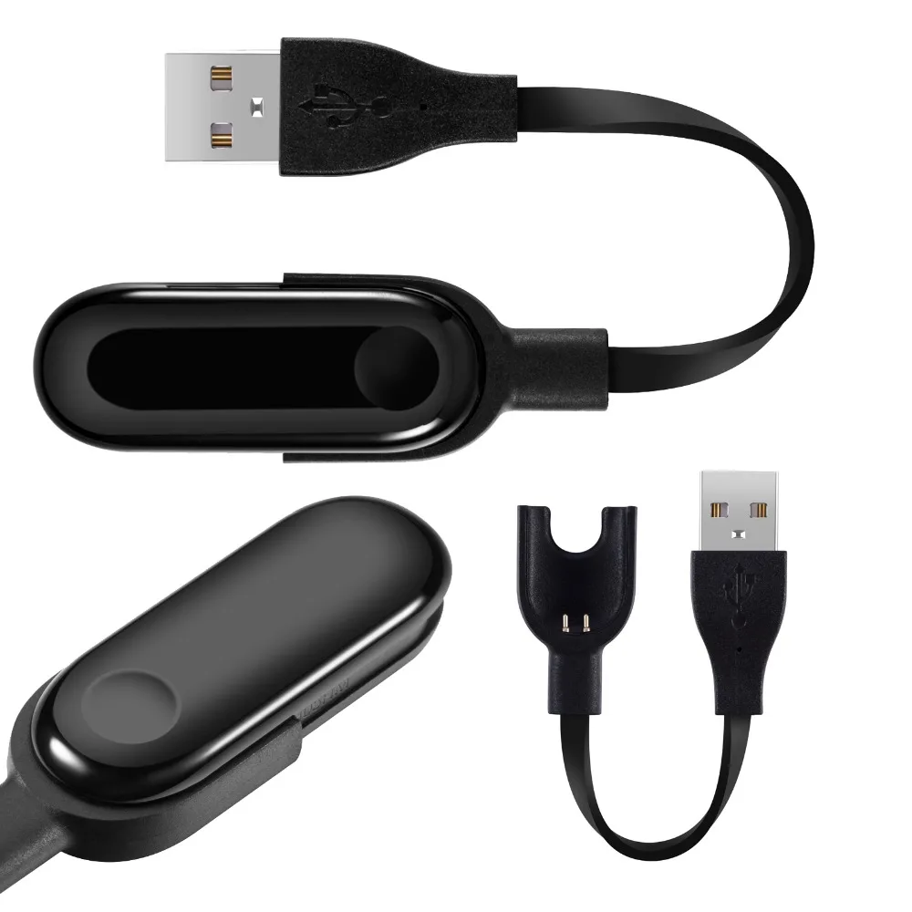 Tonbux зарядное устройство кабель для передачи данных Смарт Браслет Xiaomi Mi Band 3 Usb