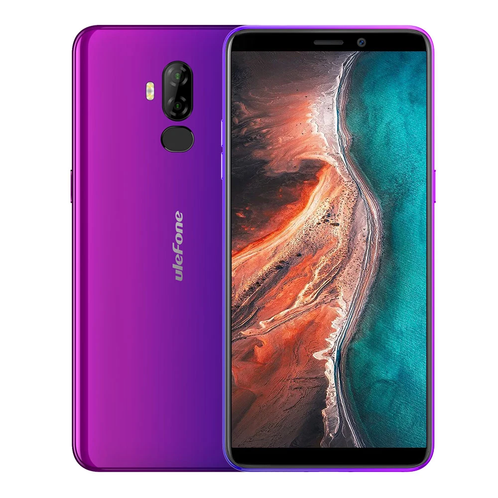 

Ulefone P6000 Plus Android 9.0 Smartphone 6.0 Inch 18:9 HD+ MT6739 Ouad Core 6350mAh Ouad Core 3GB 32GB Face ID Mobile phon