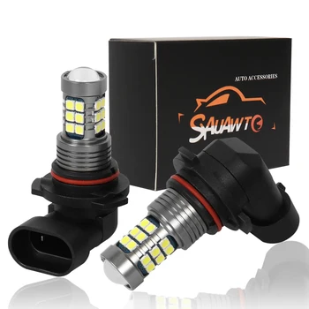 

2X H3 H11 9006 HB4 H16JP LED Fog Light Bulbs Auto Car Driving Drl Lamp Bulb For Toyota Alphard Tundra Sequoia RAV4 PREVIA Camry