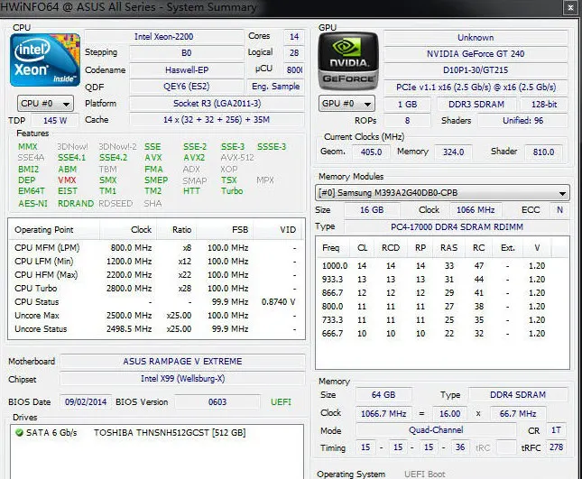 Intel Xeon QEY6 ES versiengineer образец E5-2695V3 2,2 ГГц 35 м 14CORE E5-2695 V3 E5 2695V3 LGA2011-3 процессор E5 2695 V3