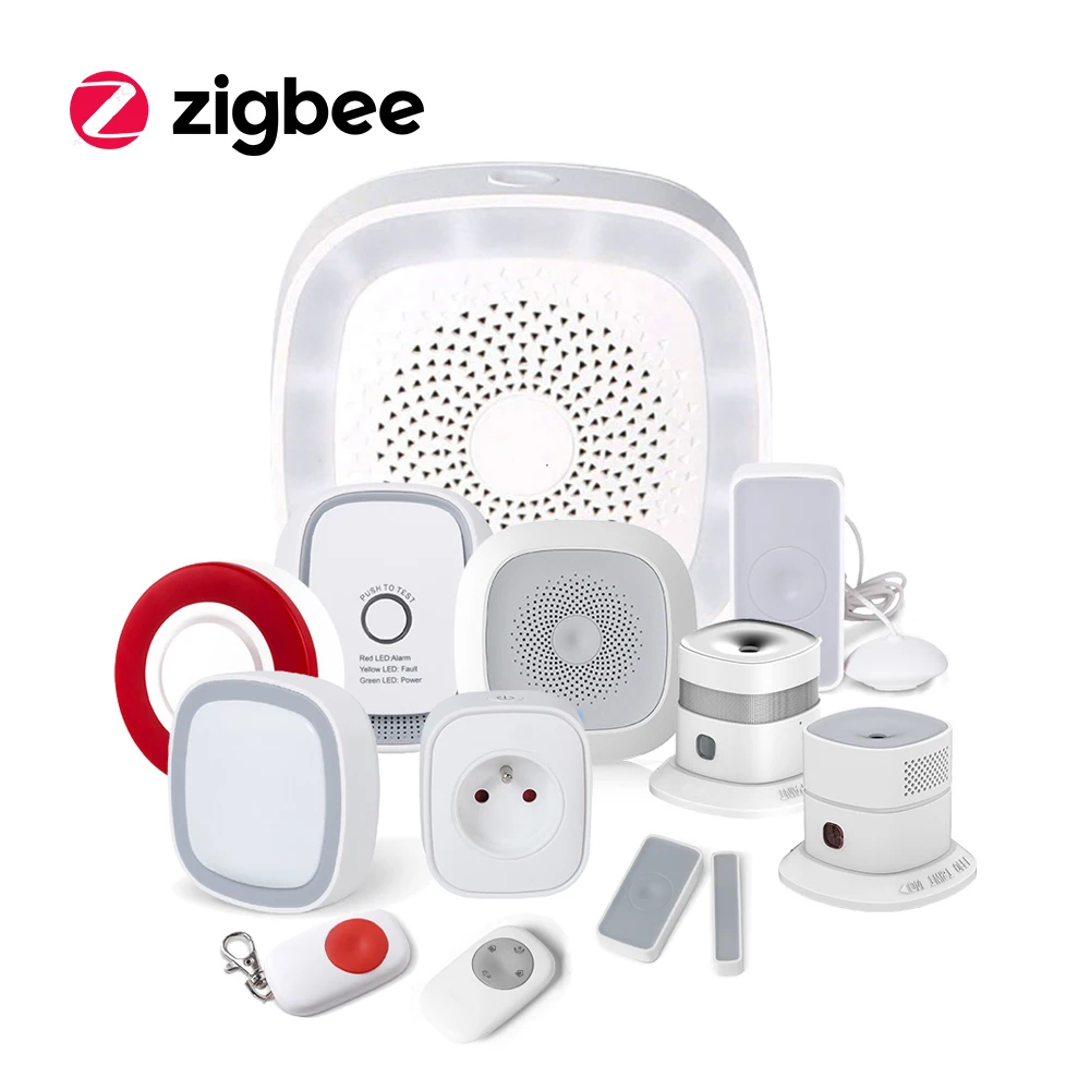 

Home Management System CE RoHS Smart Phone Control APP Alarm Alexa Security Wireless Zigbee 2.4Ghz Network Home Automation Kit