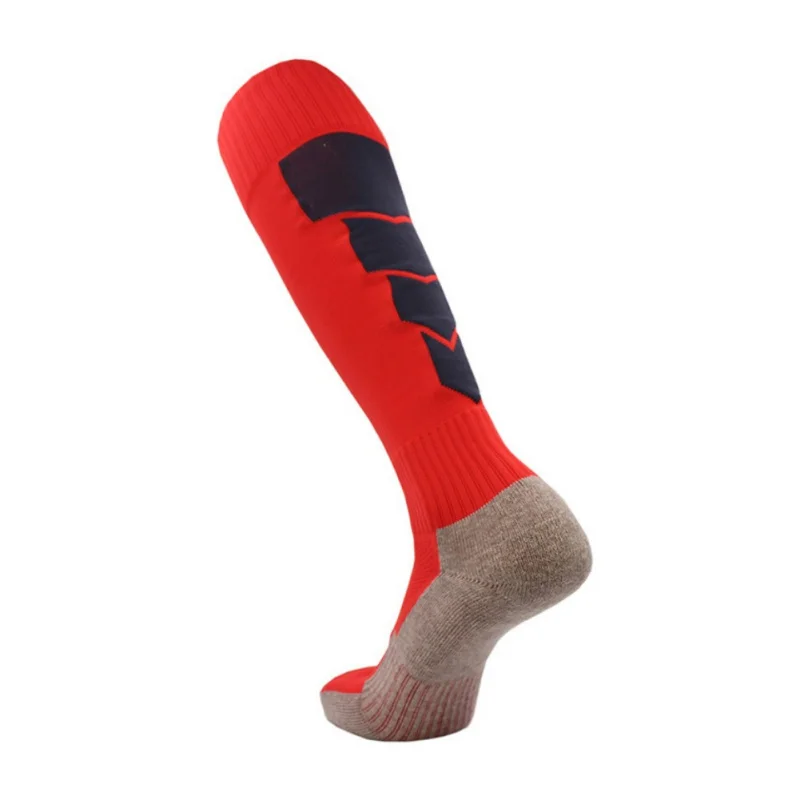 1 пара, мужские Детские Лыжные носки Американский футбол баскетбол носки велосипедные носки дышащие спортивные носки для велоспорта новые мужские - Цвет: R