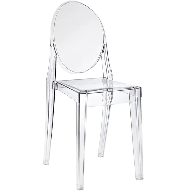 transparent acrylic ghost chair ikea european and american furniture