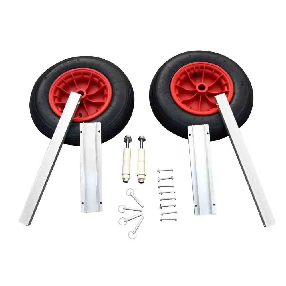 Durable Inflatable Boat Transom Launching Wheel For Inflatable Dinghy Yacht raft trolley dinghy helming
