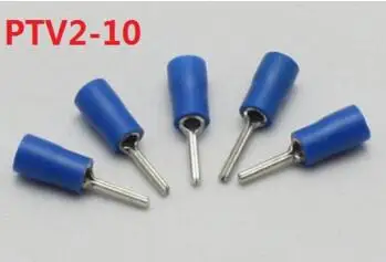 PTV2-10 Pin-Shaped Pre-insulating Terminal Cold pressed terminals/Cable Connector/Wire Connector | Обустройство дома