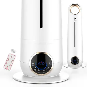 

Home Floor Air Humidifier 340ML Mist Output Aroma Diffuser Mute Remote Control Ultrasonic Air Aroma Humidifier LED Display