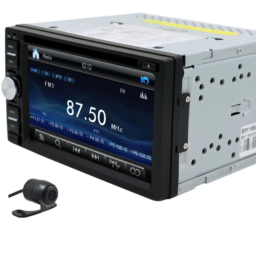 6.2" Touch Screen Car DVD CD Player Stereo Video Audio Headunit with