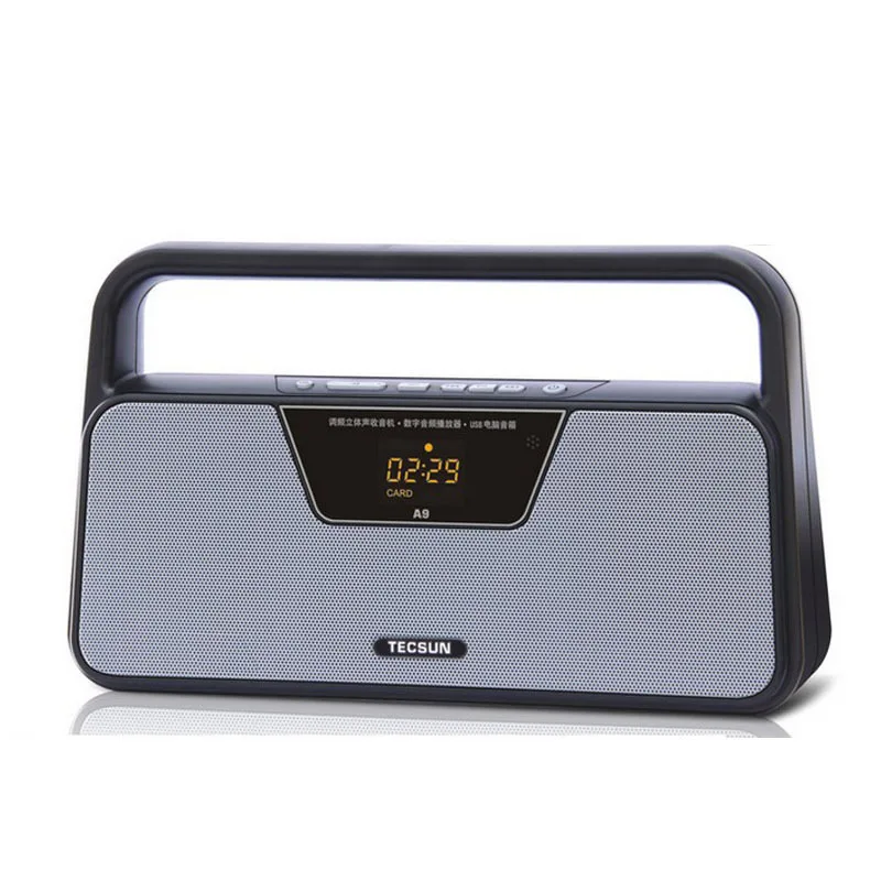 

2016 New TECSUN A9 FM Stereo Radio Reception LED Digital Display MP3 Player Computer Speaker Radio Receiver Portable Radio